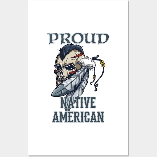 Proud Native American Wall Art by Bethany-Bailey